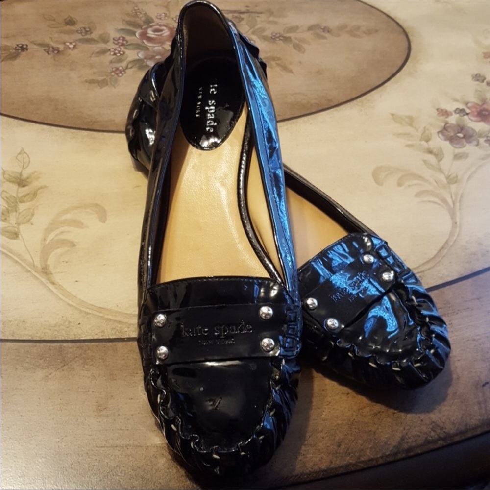 Kate spade Black Patent Leather flats